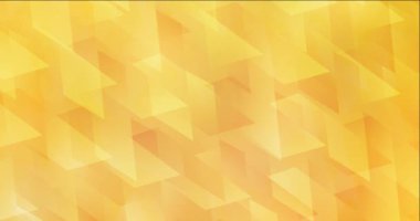 4K döngü açık sarı eşkenar dörtgenli soyut animasyon.