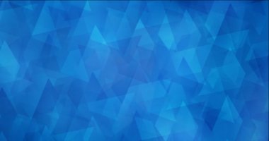 4K açık mavi görüntüler çokgen biçiminde döngüleniyor.