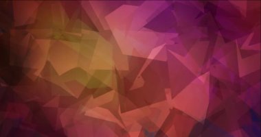 4K koyu pembe, kırmızı soyut video örneği.