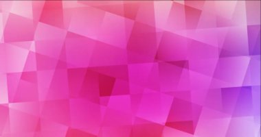 4K açık pembe, dikdörtgen biçiminde kırmızı video örneği.