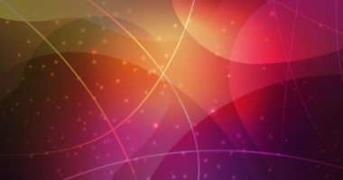 4K koyu pembe, düz çizgili sarı video görüntüleri, noktalar.