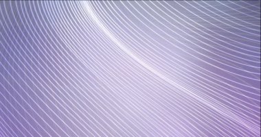 Açık mor renkli, düz çizgileri olan 4K video görüntüleri. Soyut arkaplanda renkli gradyan ile çizgiler taşınıyor. 