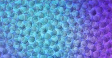 4K açık pembe, kabarcıklı mavi akış videosu.