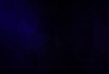 Koyu mavi vektör soyut mozaik arkaplan. Üçgenli modern soyut çizim. İşiniz için yepyeni bir tasarım..