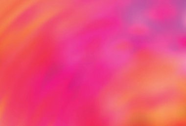 Açık pembe, sarı vektör renkli bulanık arkaplan. Yaratıcı illüstrasyon, yarım tonlu ve eğimli. Çalışmalarınız için akıllı tasarım.