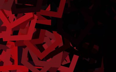 Koyu pembe, altıgen şeklinde kırmızı vektör şablonu. Renkli altıgenli soyut illüstrasyon. Duvar kağıtlarının dokusu için desen.