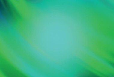 Açık yeşil vektör parlak şablonu bulanıklaştırdı. Renkli soyut çizimler ve gradyan. Marka kitabınız için yeni biçim tasarımı.