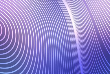 Açık Pembe, mavi vektör arkaplan ve ince çizgiler. Çağdaş gradyan soyut çizgileri olan çizimler. İşiniz için en iyi tasarım.