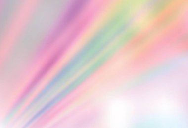 Açık pembe, sarı vektör soyut bulanık arkaplan. Gradyan tasarımlı, soyut, ışıltılı çizimler. İşiniz için yeni tasarım.