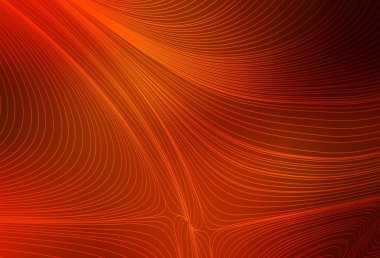 Düz çizgileri olan açık kırmızı vektör düzeni. Bulanık arkaplanda gradyanı olan çizgiler. İş ilanınız için akıllı tasarım.