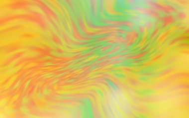 Açık yeşil, sarı vektör parlak deseni bulanıklaştırdı. Görüntü tarzında tamamen yeni bir renkli çizim. İşiniz için yeni tasarım.