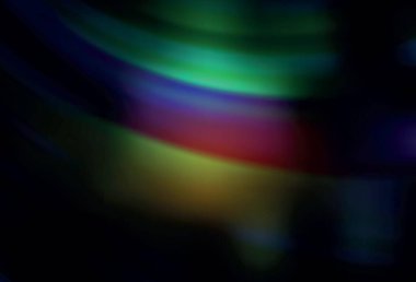 Koyu mavi, yeşil vektör bulanık parlak soyut şablon. Görüntü stili ve gradyanı olan yeni renkli çizimler. İşiniz için en iyi bulanık tasarım..