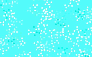 Yapay zeka formlarıyla açık yeşil vektör arka planı. Parlak renkli bir illüstrasyon ve yapay zekanın gerçek yapısı. Siber yeniliklerin tasviri için tasarım.