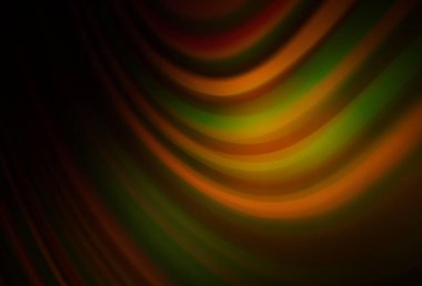 Koyu turuncu vektör arka planı bulanıklaştırdı. Görüntü tarzında tamamen yeni bir renkli çizim. Marka kitabınız için yeni biçim tasarımı.