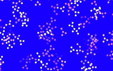 Açık Mor, yapay zeka yapısına sahip pembe vektör şablonu. Soyut şablondaki yapay zeka şekilleriyle parlayan illüstrasyon. Zeka ve yenilik reklamları için şablon.