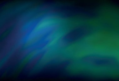 Koyu mavi, yeşil vektör soyut parlak doku. Renkli soyut çizimler ve gradyan. Çalışmalarınız için akıllı tasarım.