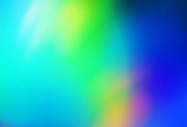 Açık mavi, yeşil vektör parlak soyut düzen. Yaratıcı illüstrasyon, yarım tonlu ve eğimli. Marka kitabı için zarif bir arkaplan.