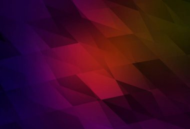 Koyu yeşil, dikdörtgenli kırmızı vektör arkaplan. Dikdörtgen şekilli soyut çizimler. Reklamlar için desen.