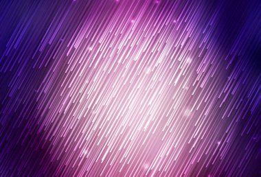 Renkli çizgileri olan koyu mor vektör dokusu. Bulanık arkaplanda gradyanı olan çizgiler. İş ilanınız için akıllı tasarım.