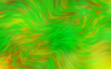 Açık yeşil, sarı vektör bulanık arkaplan. Görüntü stili ve gradyanı olan yeni renkli çizimler. Web siteniz için bulanık tasarım.