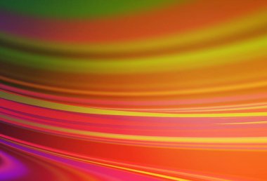 Açık Turuncu vektör soyut parlak dokuyu bulanıklaştırdı. Parlak renkli bir illüstrasyon. İşiniz için en iyi bulanık tasarım..