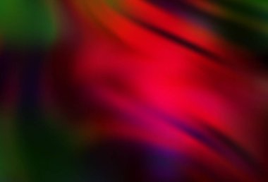 Koyu yeşil, kırmızı vektör parlak şablonu bulanıklaştırdı. Yaratıcı illüstrasyon, yarım tonlu ve eğimli. Tasarımının yeni yolu.