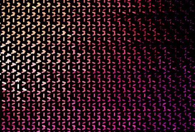 Koyu pembe, parlak çizgili sarı vektör arkaplan. Çizgilerle modern geometrik soyut çizim. Reklamınız, posteriniz, afişiniz için en iyi tasarım.