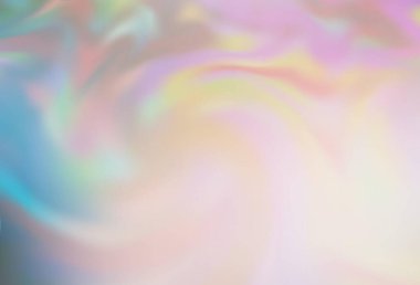 Açık pembe, yeşil vektör bulanık arkaplan. Soyut renkli gradyan çizimi. Tasarımlar için arka plan.