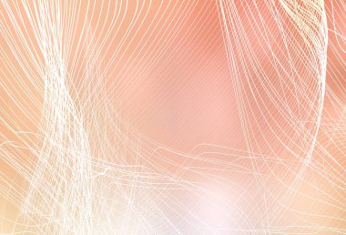 Açık Turuncu vektör renkli soyut doku. Gradyan tasarımlı, soyut, ışıltılı çizimler. Marka kitabı için zarif bir arkaplan.