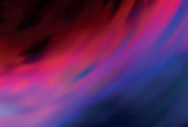 Koyu mavi, kırmızı vektör soyut bulanık arkaplan. Gradyan ile modern soyut çizim. İşiniz için yepyeni bir tasarım..