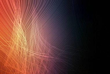 Koyu mavi, sarı vektör parlak dokuyu bulanıklaştırdı. Renkli soyut çizimler ve gradyan. Tasarımının yeni yolu.