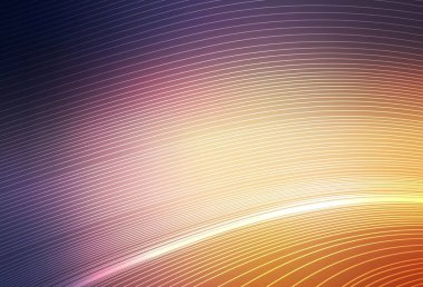 Açık Pembe, sarı vektör parlak şablonu bulanıklaştırdı. Gradyan tasarımlı, soyut, ışıltılı çizimler. Çalışmalarınız için akıllı tasarım.