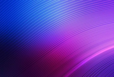 Koyu pembe, mavi vektör bulanık desen. Gradyan ile modern soyut çizim. Tasarımının yeni yolu.