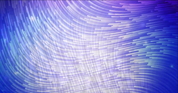 4K циклічний темно-рожевий, синій відеозапис з лініями, хвилями . — стокове відео