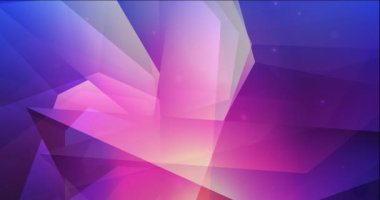 Açık mavi, kırmızı daireli 4K döngü.