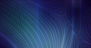 4K döngüsü koyu mavi, keskin çizgileri olan yeşil animasyon.