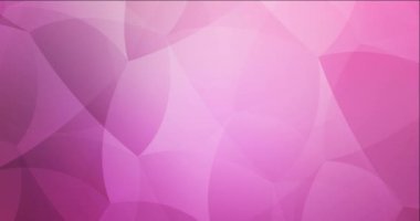 Açık pembe çokgen video örneği 4K döngüsü.