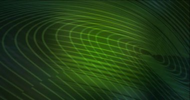 Keskin çizgileri olan koyu yeşil animasyon 4K döngüsü.