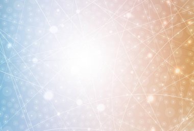 Açık mavi, düz çizgileri olan sarı vektör düzeni. Keskin çizgili parlak renkli çizimler. Reklamınız, posteriniz, afişiniz için en iyi tasarım.