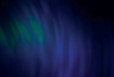 Koyu mavi, yeşil vektör modern zarif zemin. Gradyan tasarımlı, soyut, ışıltılı çizimler. Tasarımlar için arka plan.