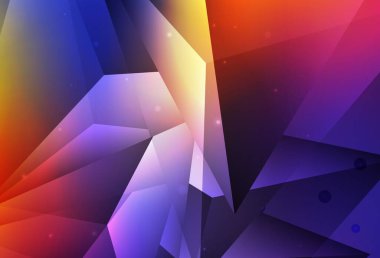 Koyu mavi, kırmızı vektör, bulanık yağmur damlalarıyla soyut resimleme. Bulanık yağmur damlaları olan soyut bir çizim. İş reklamları için akıllı tasarım.