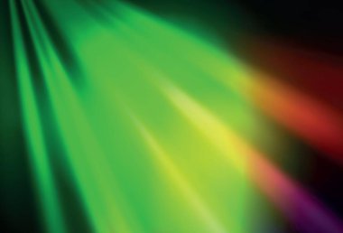 Açık yeşil, kırmızı vektör parlak deseni bulanıklaştırdı. Soyut renkli gradyan çizimi. Bir cep telefonu için arka plan.