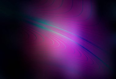 Koyu mor çizgili vektör arkaplan. Değişken çizgileri olan renkli geometrik örnek. İş tasarımınız için şablon.