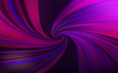 Bükülmüş çizgileri olan koyu pembe vektör deseni. Alnında çizgiler olan soyut bir çizim. Reklamlarınız, posterleriniz, afişleriniz için yepyeni bir tasarım..