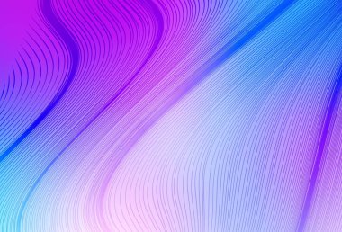 Açık Pembe, Mavi vektör modern zarif fon. Gradyan tasarımlı, soyut, ışıltılı çizimler. Marka kitabınız için yeni biçim tasarımı.