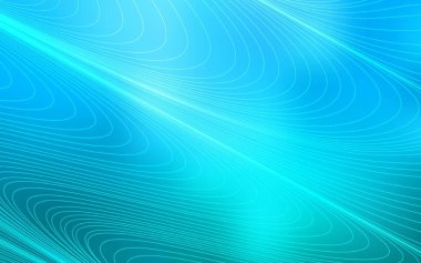 Parlak çizgili hafif BLUE vektör arkaplanı. Çizgilerle modern geometrik soyut çizim. Reklam, kitapçıklar, broşürler için desen.