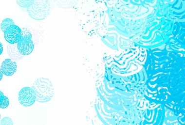 Açık mavi, soyut şekilli kırmızı vektör dokusu. Modern tarzda değişen renkli kaotik formlar. Duvar kağıtları için zarif tasarım.