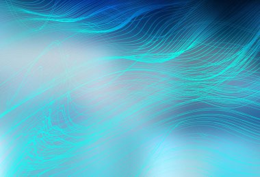 Açık BLUE vektör renkli bulanık arkaplan. Gradyan tasarımlı, soyut, ışıltılı çizimler. Çalışmalarınız için akıllı tasarım.