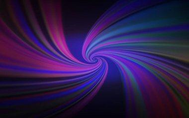 Koyu pembe, mavi vektör arkaplan ve ince çizgiler. Basit bir şekilde yepyeni renkli bir tasvir. Marka kitabı için şık bir desen.