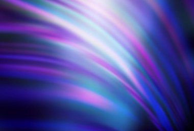 Açık mor vektör parlak deseni bulanıklaştırdı. Gradyan tasarımlı, soyut, ışıltılı çizimler. İş tasarımınız için yeni biçim.